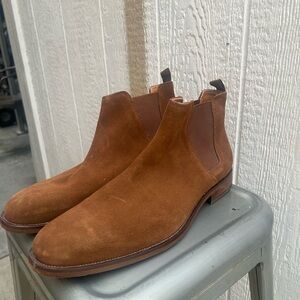 Aldo Brown Chelsea Boots Suede Classic